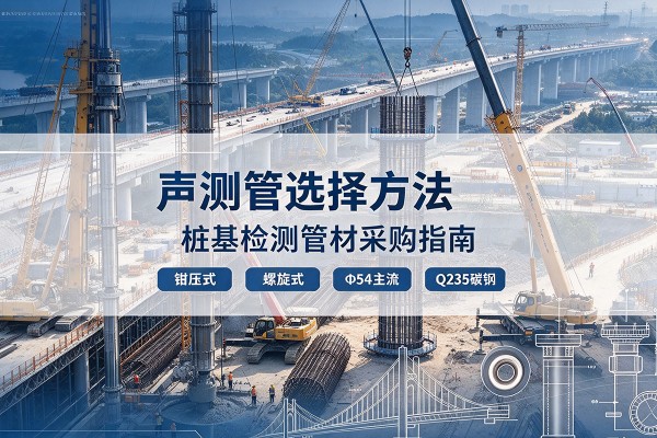 新郑声测管选型标准