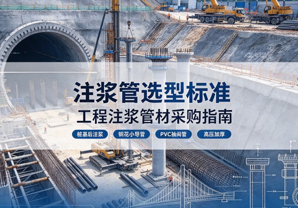 新郑注浆管选型标准